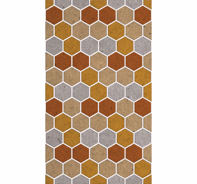 Ornament tapete mit paneeleffekt struktur - TenStickers