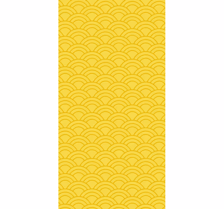 Ornament tapete mit leuchtendem pantone-muster - TenStickers