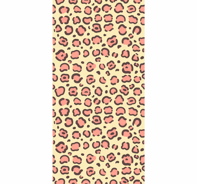 Tapete schlafzimmer leopardfell textur - TenStickers