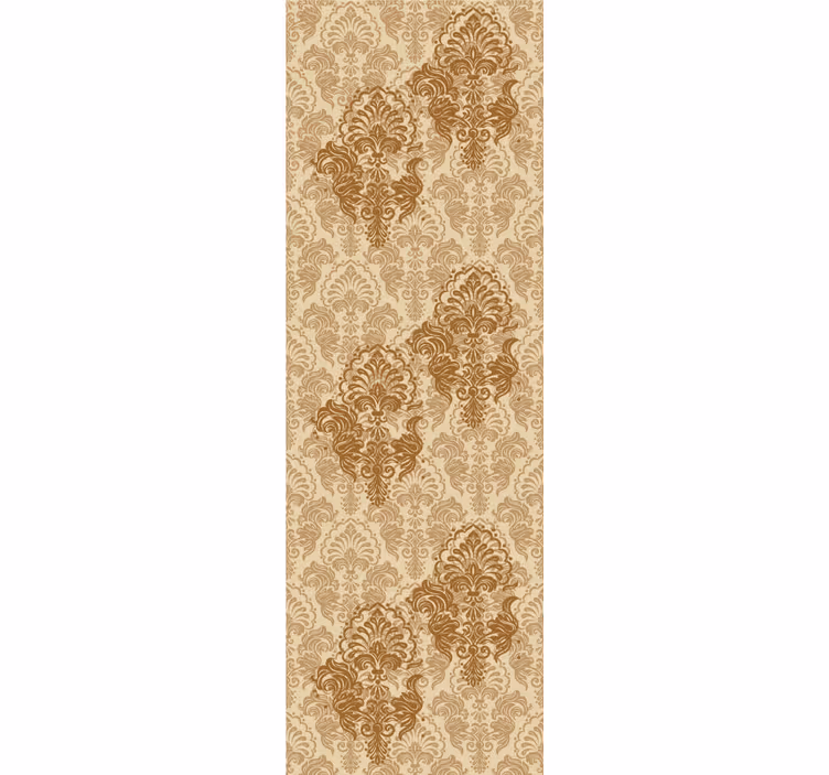 Ornament tapete mit warmen verblassten mustern - TenStickers