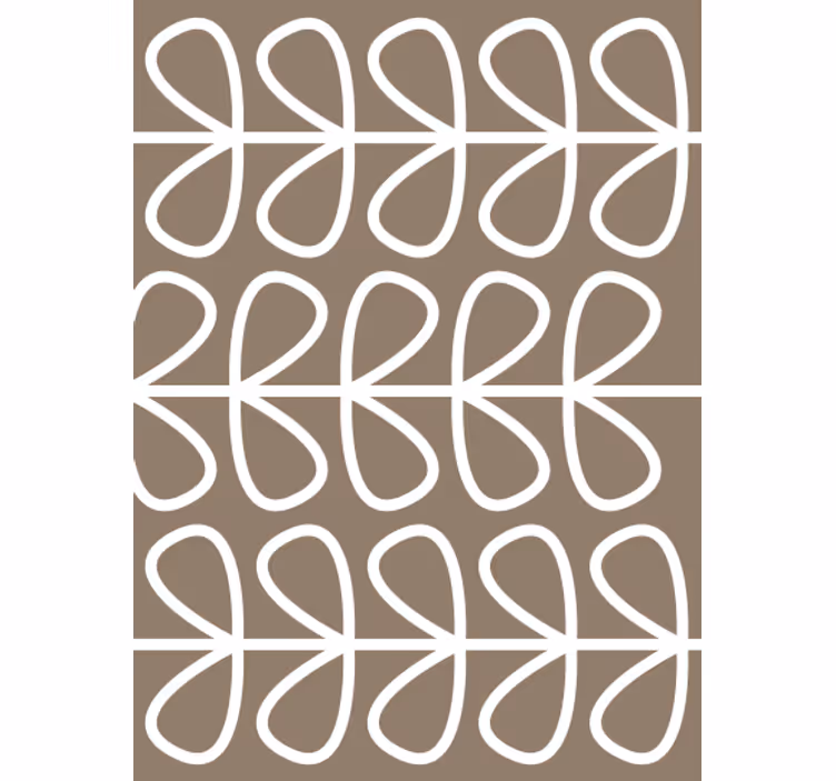 Tapete geometrische muster geometrisches schleifenmuster - TenStickers