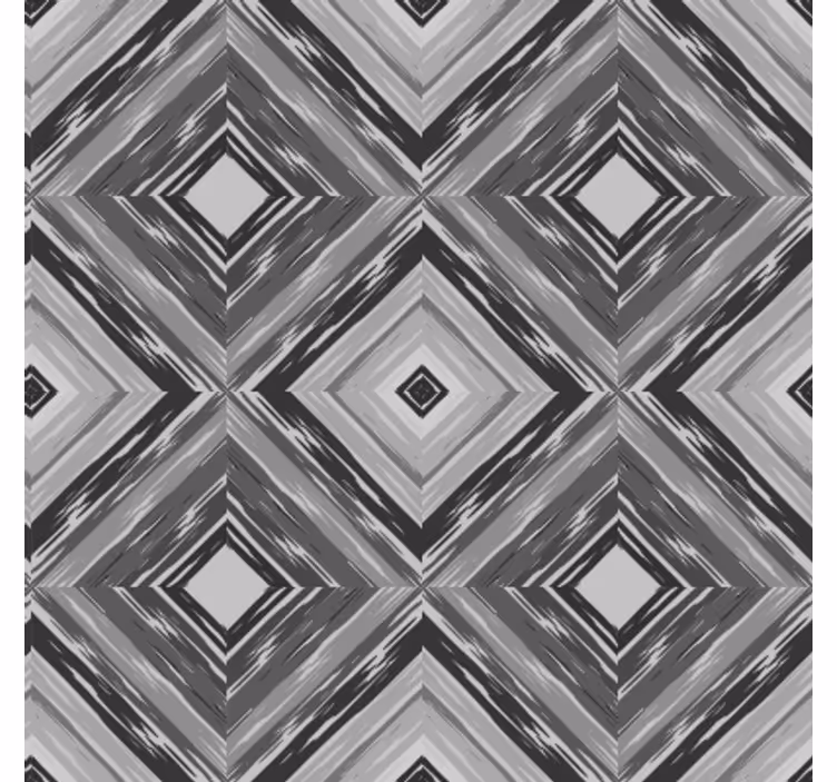 Tapete geometrische muster diamant illusion - TenStickers