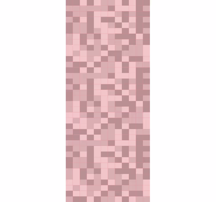 Tapete geometrische muster pixelierte tarnung - TenStickers