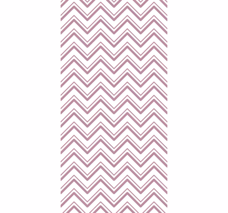 Tapete geometrische muster chevron zickzack design - TenStickers