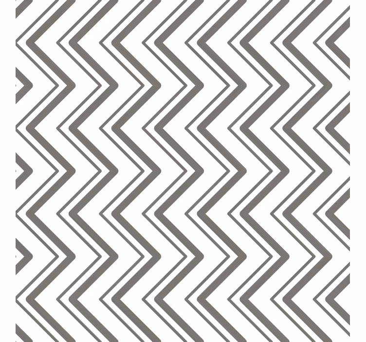 Tapete geometrische muster chevron stil - TenStickers