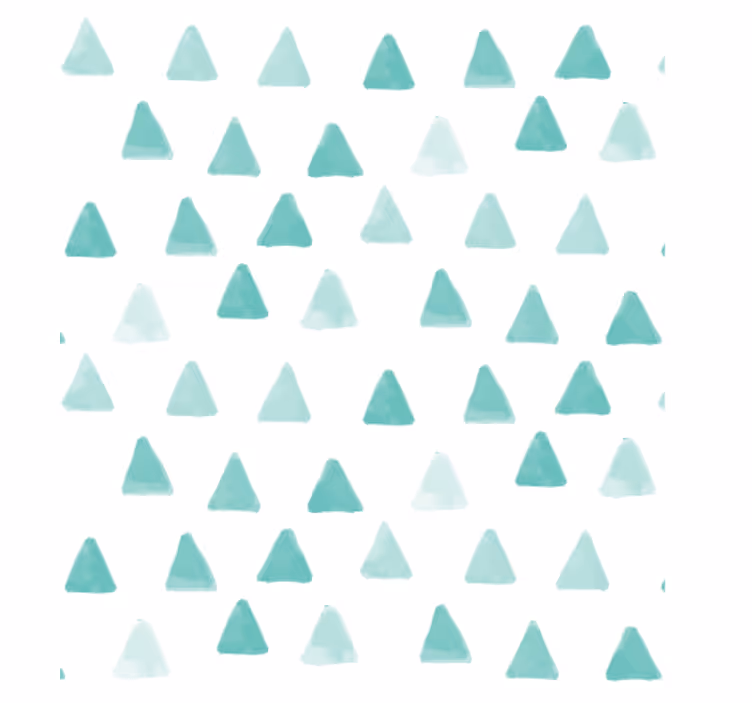 Tapete geometrische muster mit dreieckigen motiven - TenStickers
