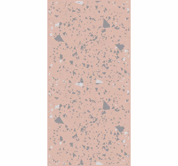 Tapete textur in pink und grau terrazzo - TenStickers