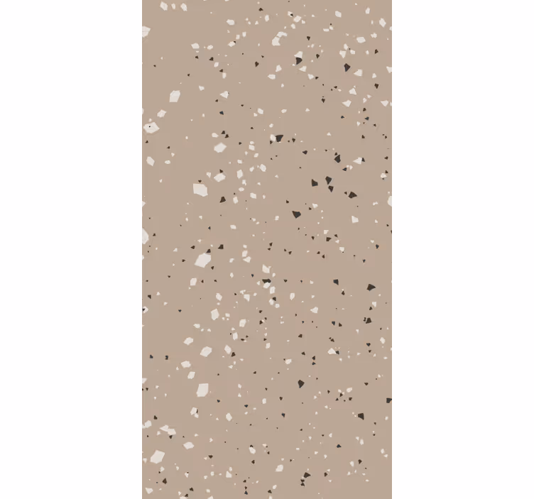 Marmor tapete mit neutralem terrazzo-muster - TenStickers