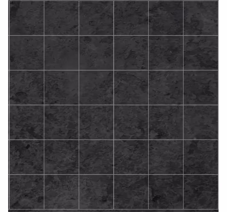 Steintapete elegante schwarze quadrate - TenStickers