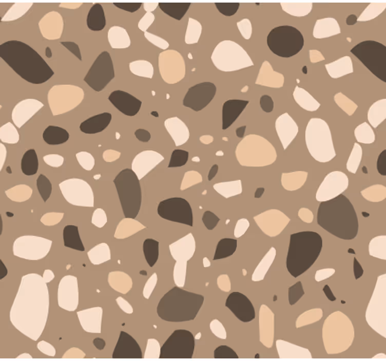 Steintapete in abstrakten kiesel-design - TenStickers