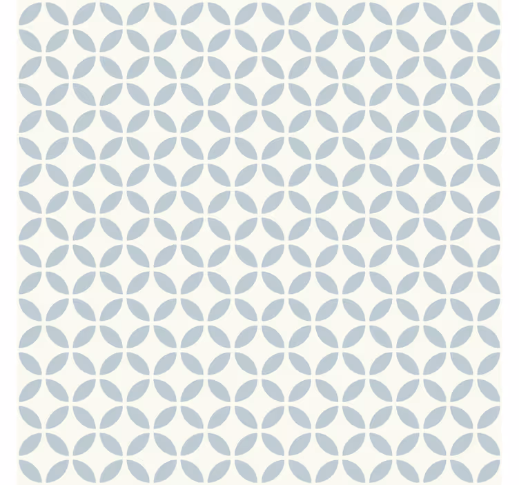 Fliesen tapete mit kreisförmigem musterdesign - TenStickers
