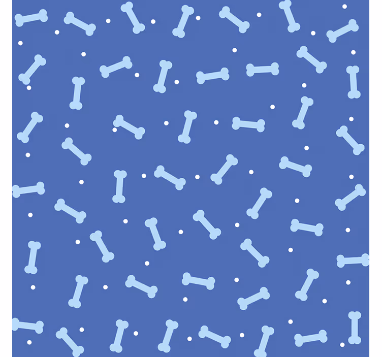Tapete kinderzimmer knochenmuster - TenStickers