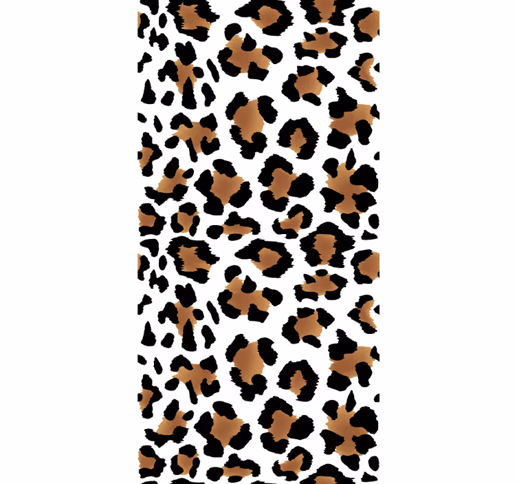 Tapete kinderzimmer leopardenflecken motiv - TenStickers