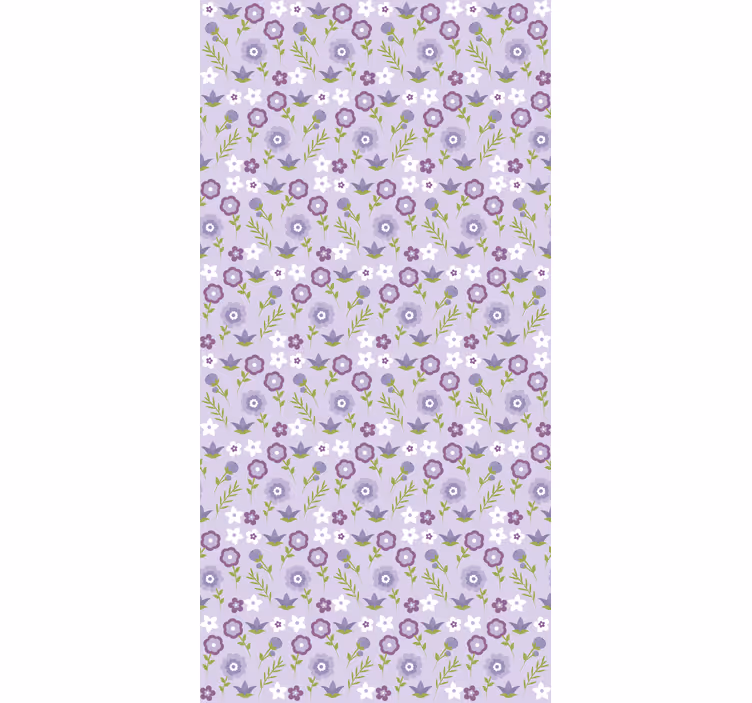 Tapete flur florales muster harmonie - TenStickers