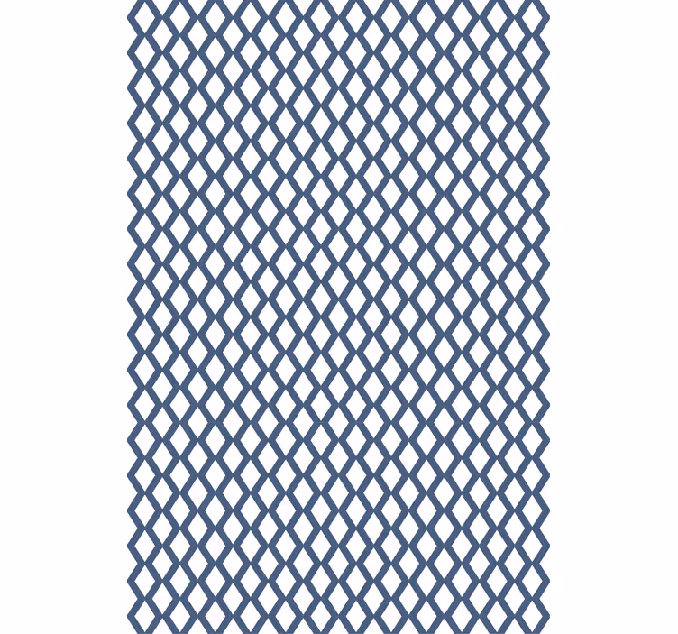 Muster tapete geometrisches gittermuster - TenStickers