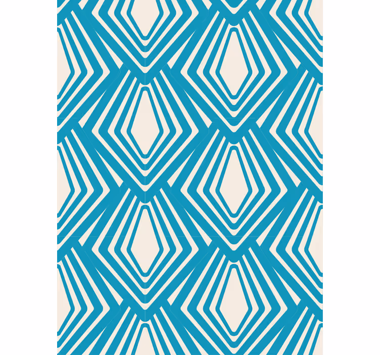 Tapete geometrische muster diamantmuster - TenStickers