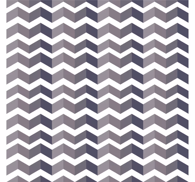 Tapete geometrische muster chevron-stil anordnung - TenStickers