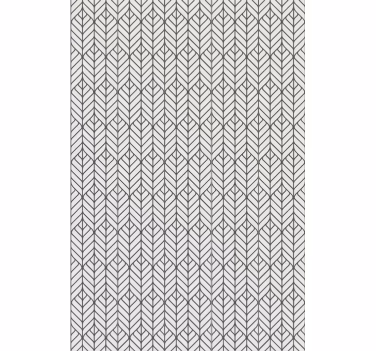 Büro tapete elegante blätterdesigns - TenStickers