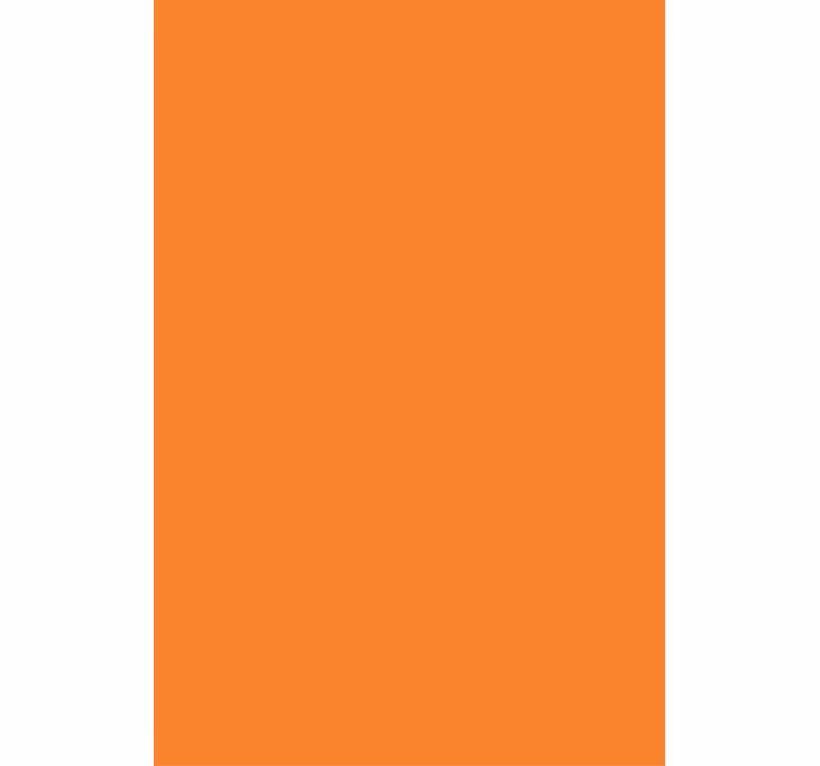 Büro tapete in beeindruckender orange farbe - TenStickers