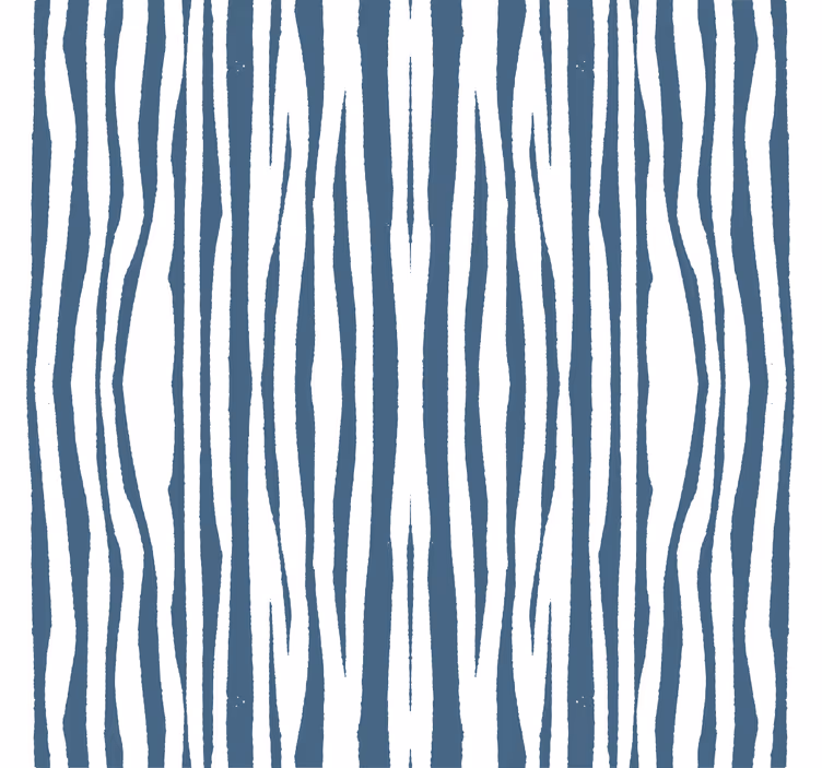 Tapete modern gestreift blau im hampton stil - TenStickers