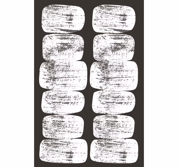 Tapete modern geometrische formen im mid-century stil - TenStickers