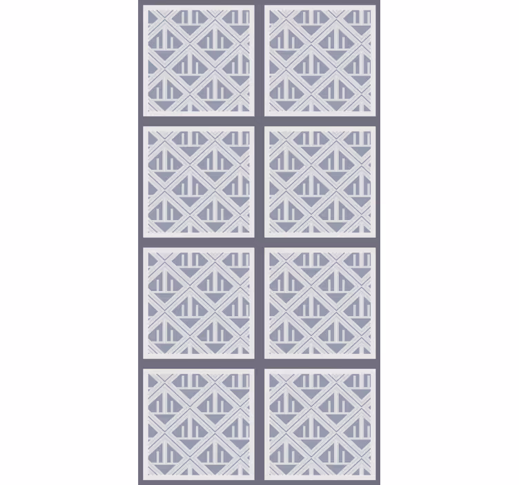 Tapete modern mit geometrischen mustern - TenStickers