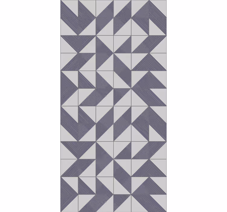 Tapete modern geometrisches musterspiel - TenStickers