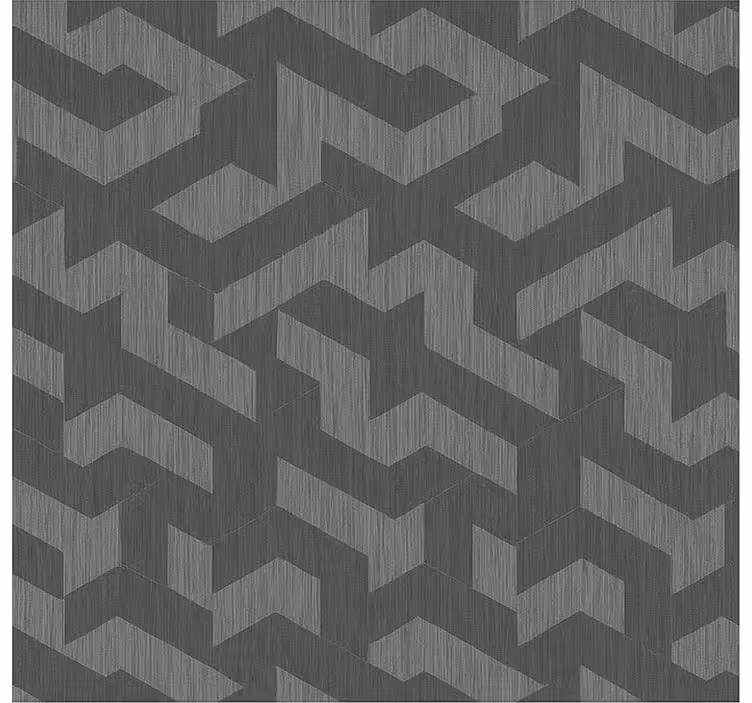 Tapete teenager geometrische dunkle formen - TenStickers
