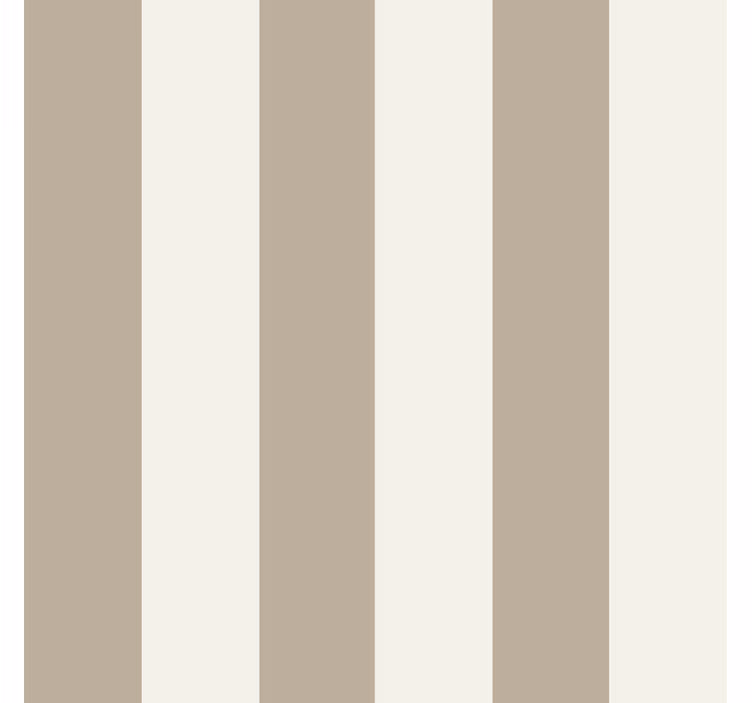 Tapete hochzeit in taupe streifen - TenStickers