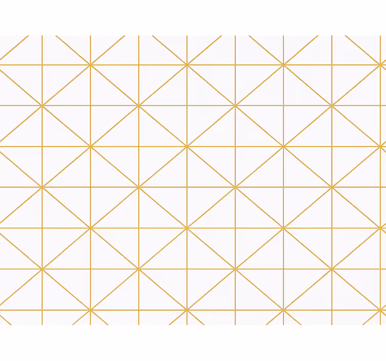 Tapete hochzeit in gold geometrisch - TenStickers