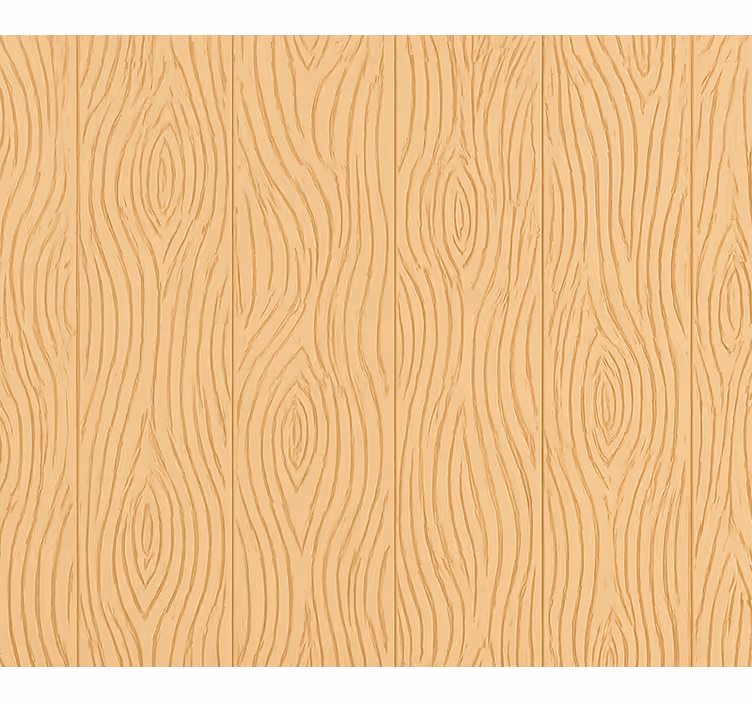 Tapete wohnzimmer aus natürlichem holz - TenStickers