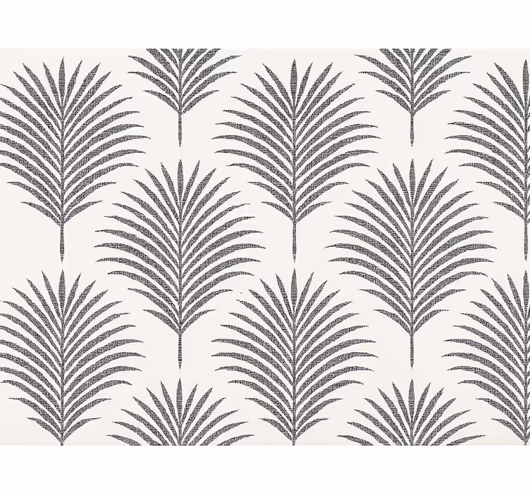 Tapete hochzeit schwarze palme - TenStickers
