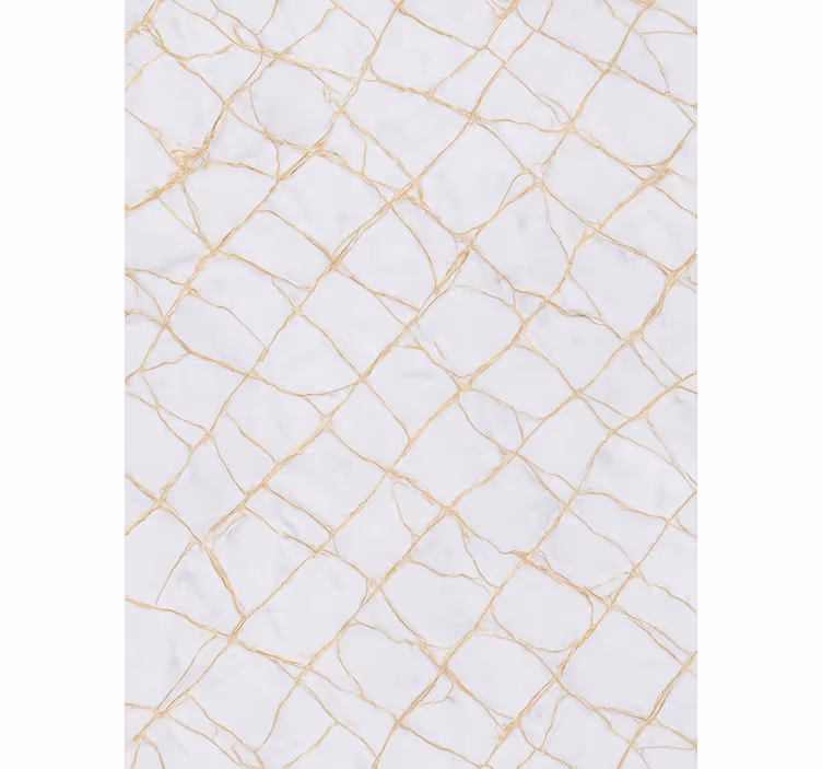 Tapete hochzeit in gebrochenem marmor gold - TenStickers