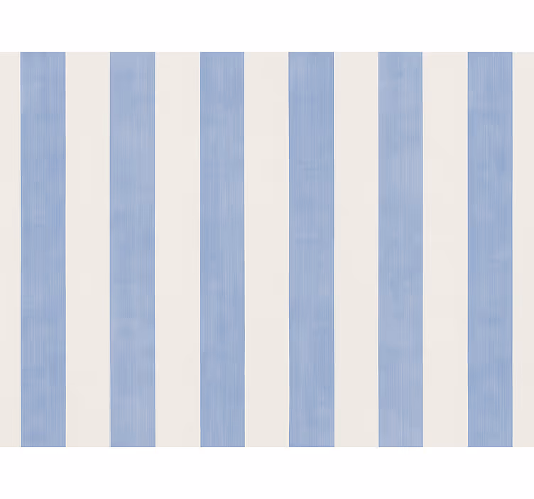 Tapete hochzeit blau und weiß streifen - TenStickers