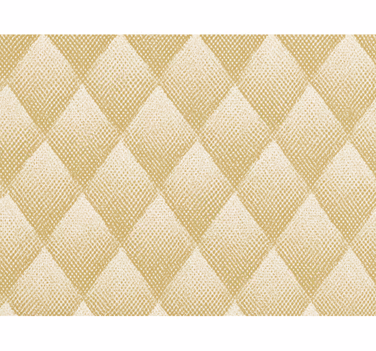 Tapete wohnzimmer in abstrakten goldenen dreiecken - TenStickers