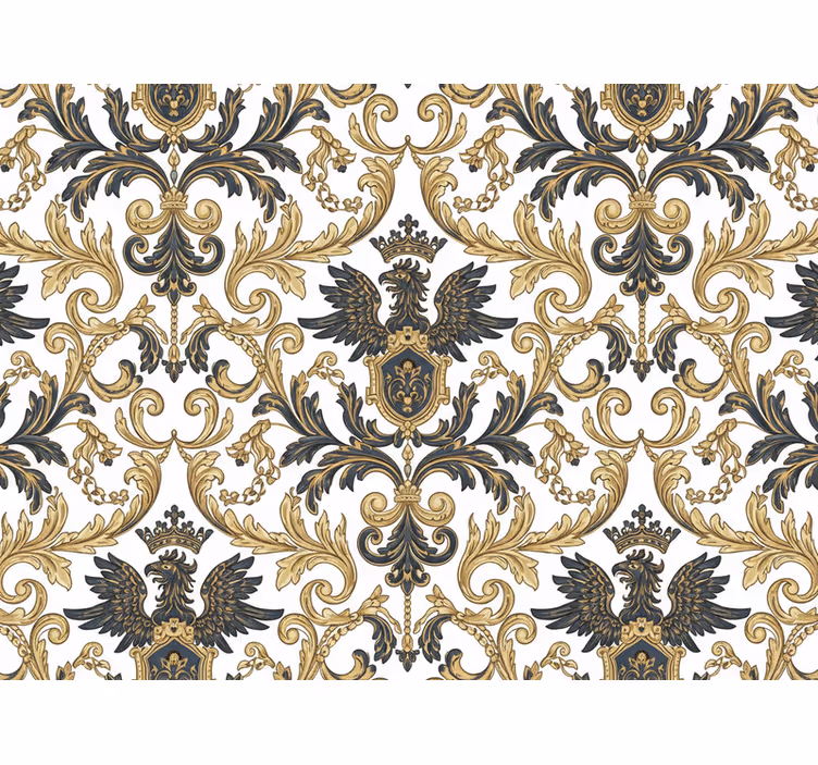 Tapete hochzeit glamouröses barockdesign - TenStickers