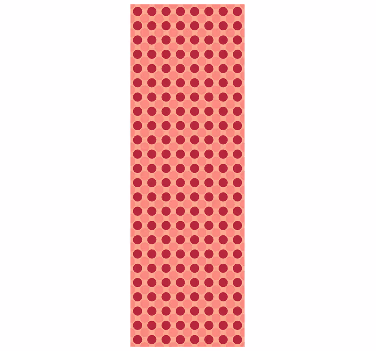 Tapete schlafzimmer mit geometrischem punktemuster - TenStickers