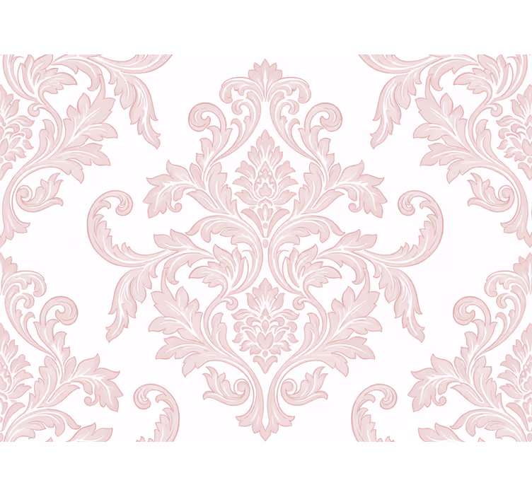 Tapete barock blush damast paisley muster - TenStickers