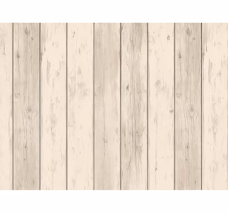 Tapete holzoptik warmweißer verwitterter holzlook - TenStickers