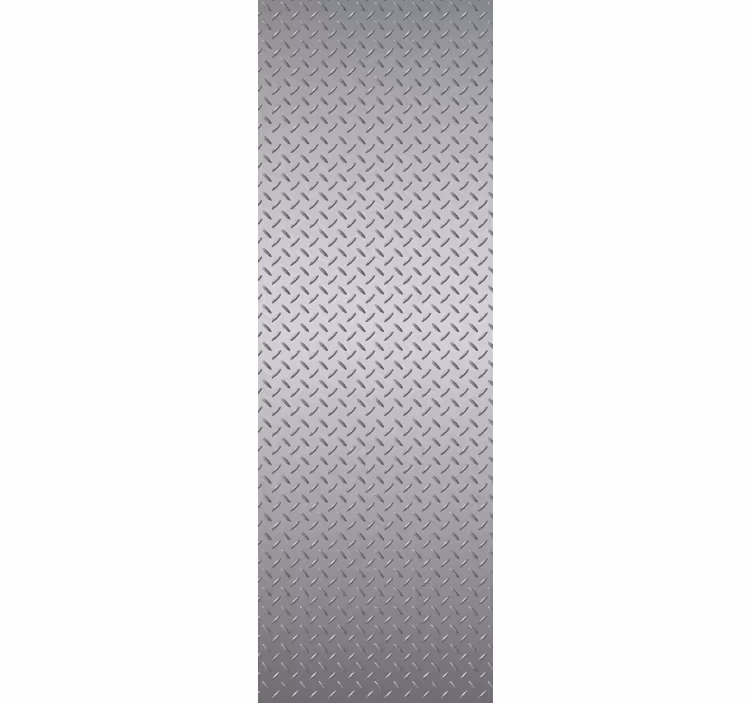 Tapete metalloptik cpprivalia kühlschrankstahl textur - TenStickers