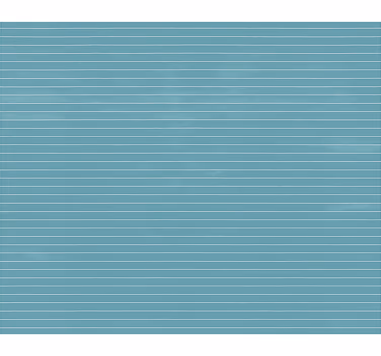 Tapete blau mit horizontalen streifen - TenStickers