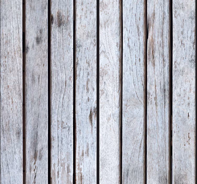 Milchiges Holz strukturierte Tapete - TenStickers