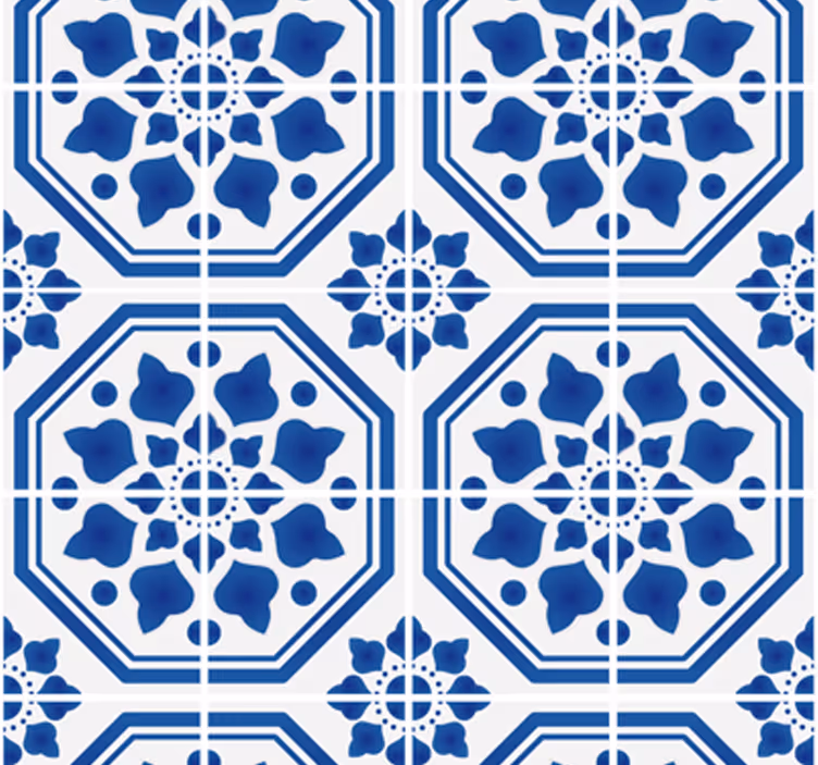 Saphir Klassiker Ziertapete - TenStickers