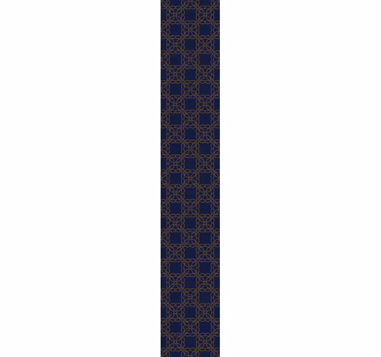 Moderne Tapete Luxusmuster blau - TenStickers