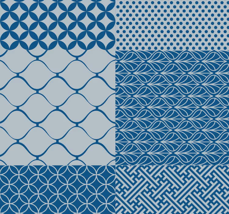 Orientalische mosaik-ziertapete - TenStickers