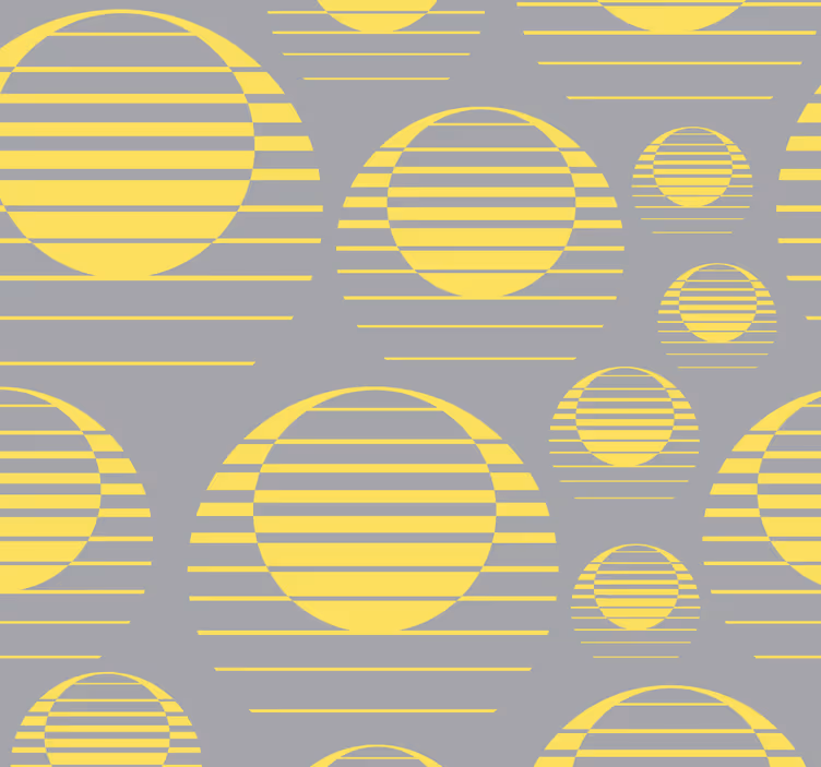 Tapete geometrische Muster geometrisches punktmuster - TenStickers