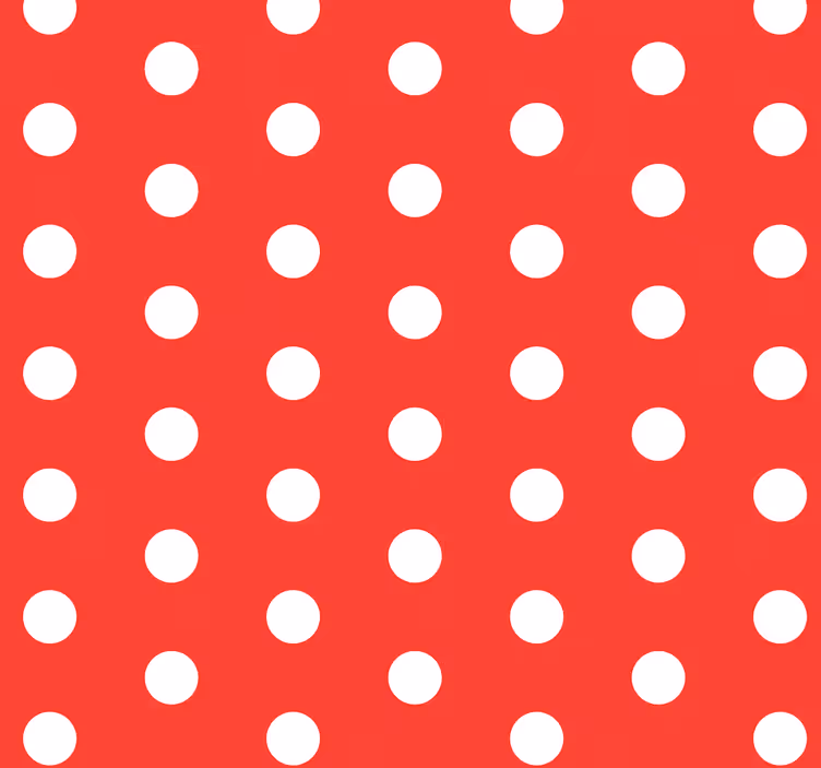 Tapete Kreise tupfenmuster - TenStickers