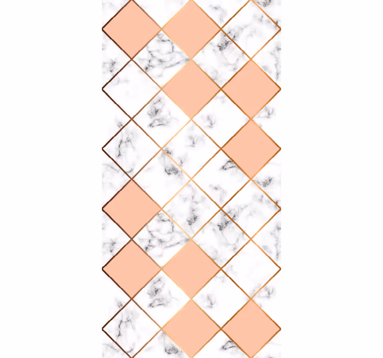 Ornament Tapete geometrisches fliesenmuster - TenStickers