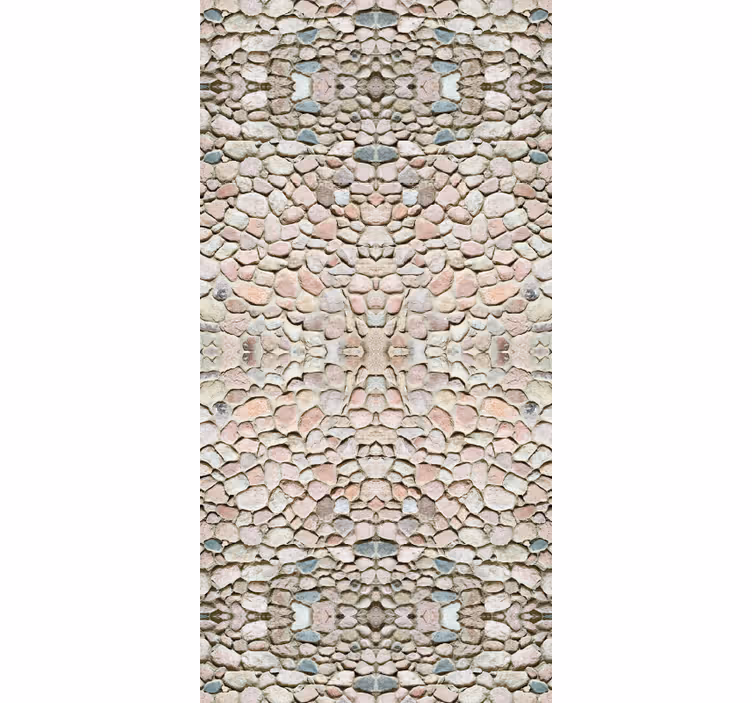 Muster Tapete organische textur eleganz - TenStickers