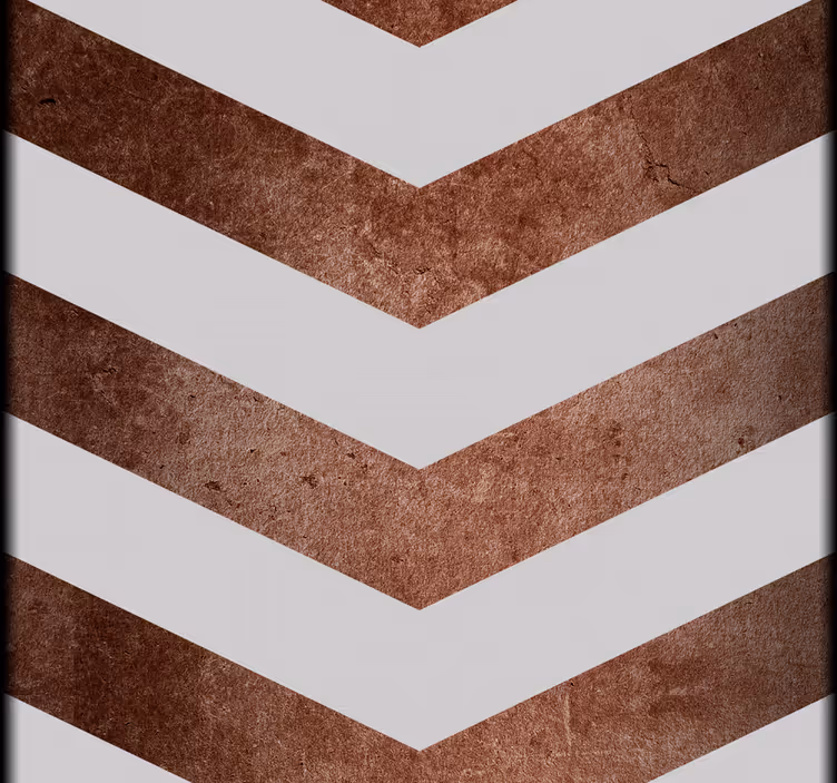 Tapete geometrische Muster strukturiertes chevron-muster - TenStickers